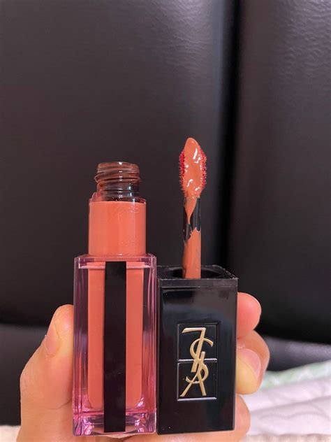 ysl water stain lipstick 610